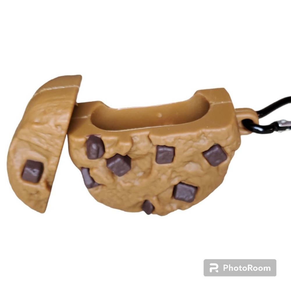 Chocolate Chip Cookie Buscuit Airpod Case Gen 1/2 Shockproof Cover
